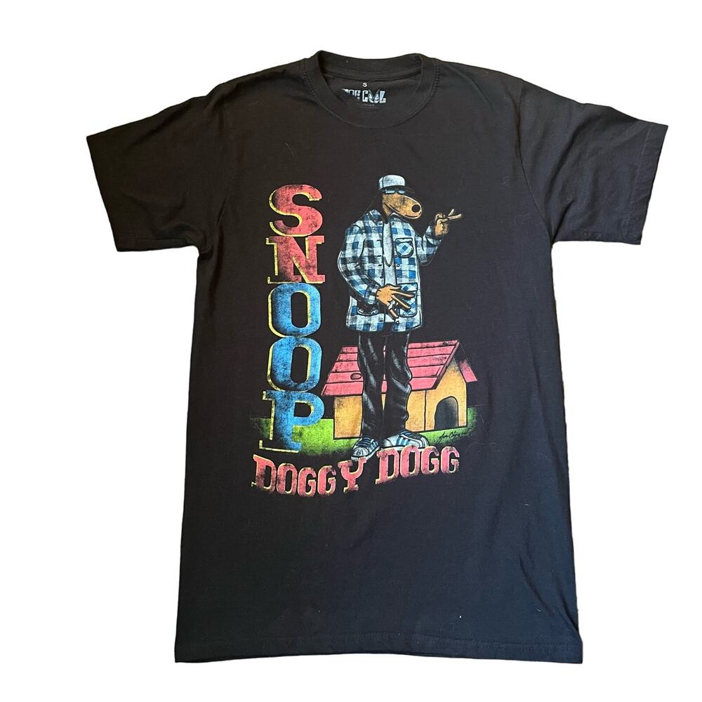 Retro Joe Cool Men's SM Snoop Doggy Dogg The Dog Collection Hip Hop T-shirt